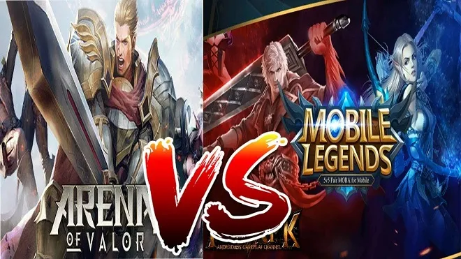 Mobile Legends vs Arena of Valor Perbandingan Dua Game MOBA Teratas